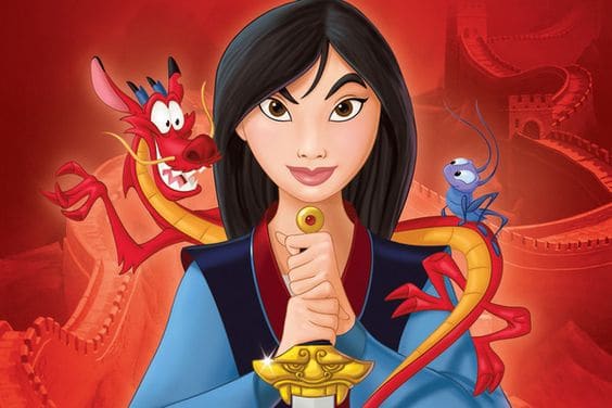 Filme da Mulan Fonte Pinterest