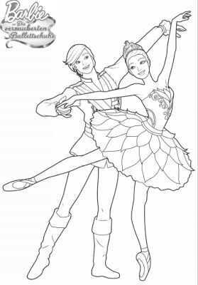 Desenho de bailarina