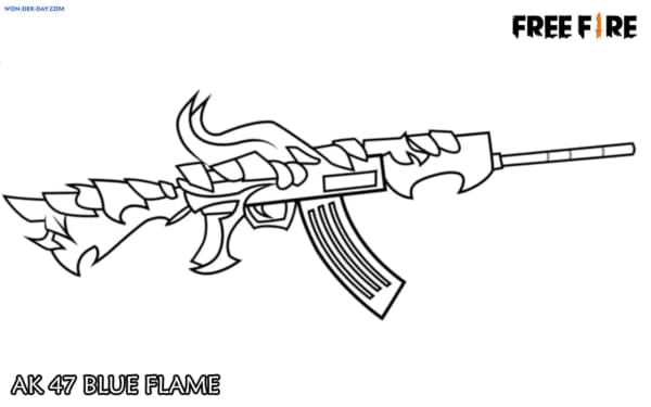 Free Fire para colorir44
