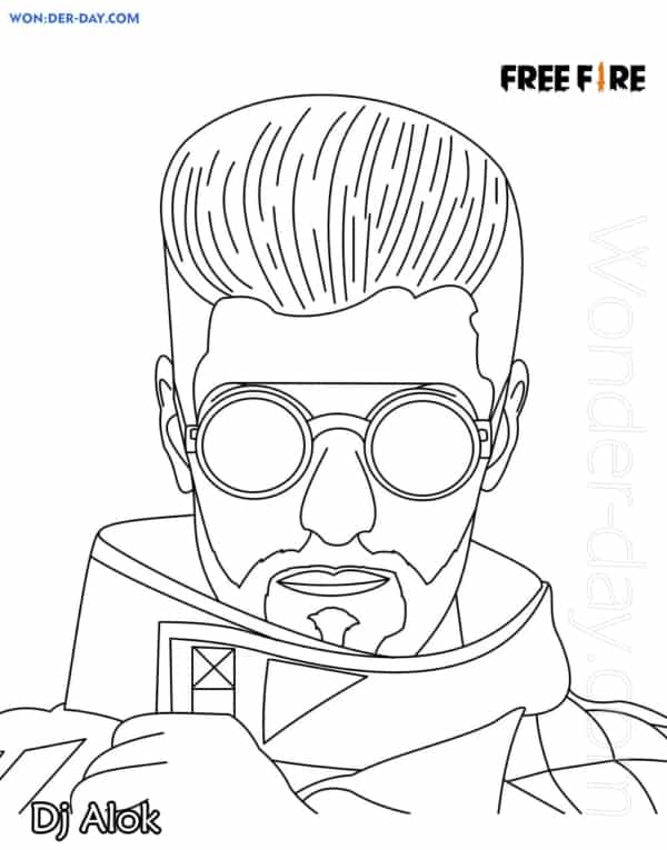 Desenhos do Free Fire para colorir. Imprima gratuitamente  Desenhos,  Desenhos animados para colorir, Desenhos para colorir gratis