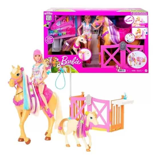 13 brinquedo de cavalos da Barbie Magazine Luiza