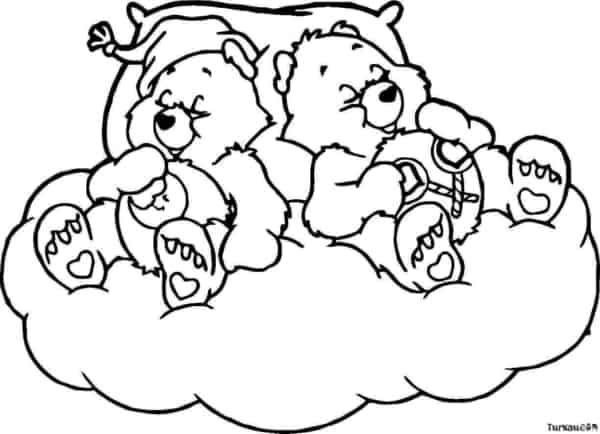 36 desenho ursinhos carinhosos para colorir Turkau