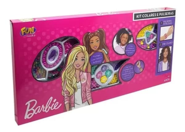 40 kit para fazer colares e pulseiras da Barbie Pinterest