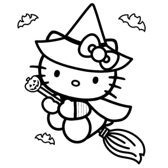 66+ Desenho Para Colorir Hello Kitty