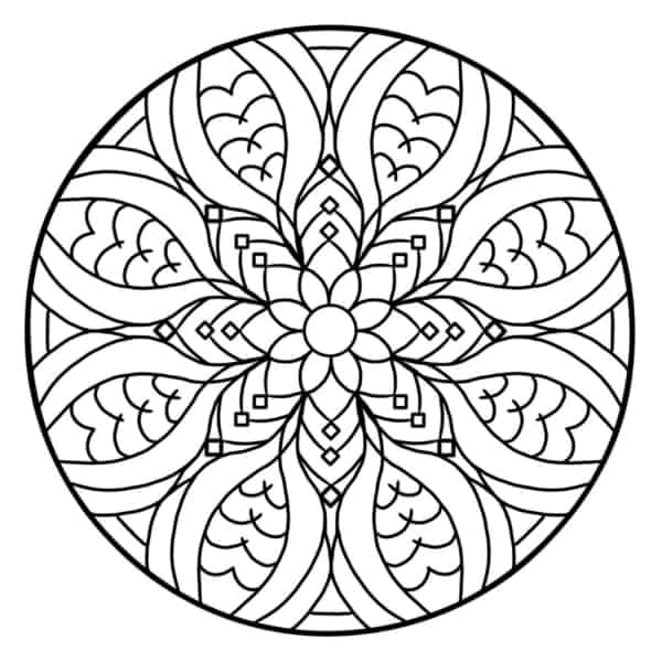 Mandalas para imprimir e colorir grátis