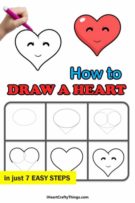 como desenhar um coração