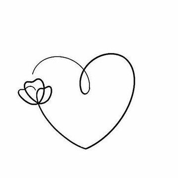 Desenho de coração