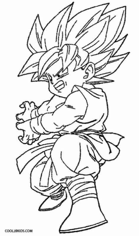 Goku simples poder