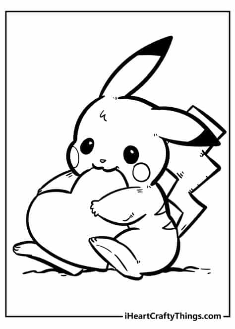 Pikachu do amor
