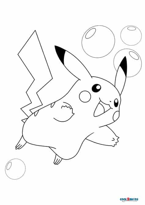 desenho do Pikachu