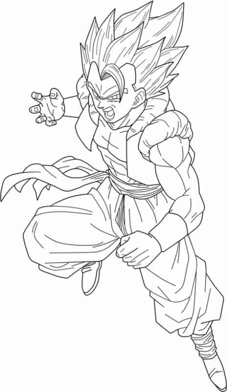 lindo desenho Goku