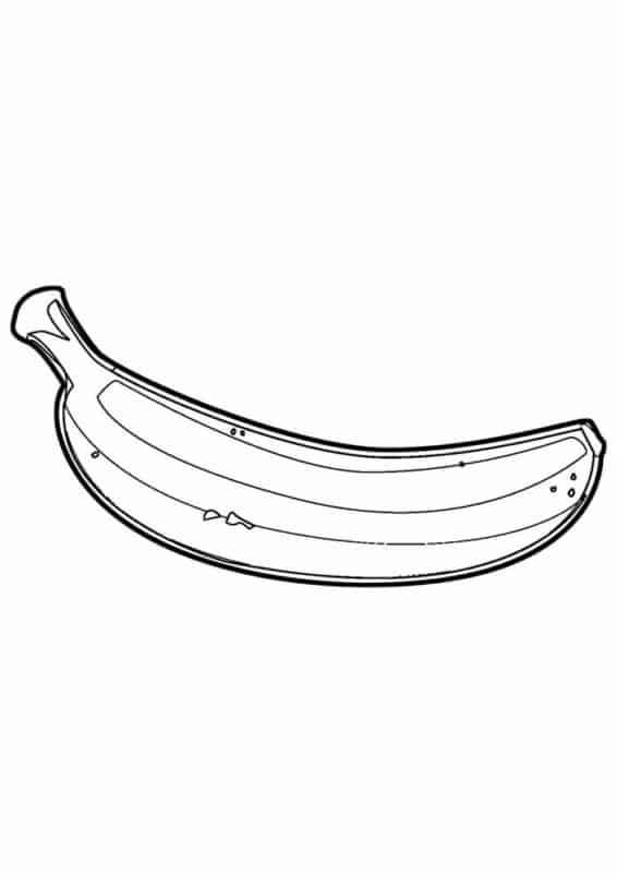 Banana para Colorir: +60 Desenhos Fofos para Imprimir!