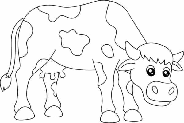 35 desenho gratis de vaca malhada Vecteezy