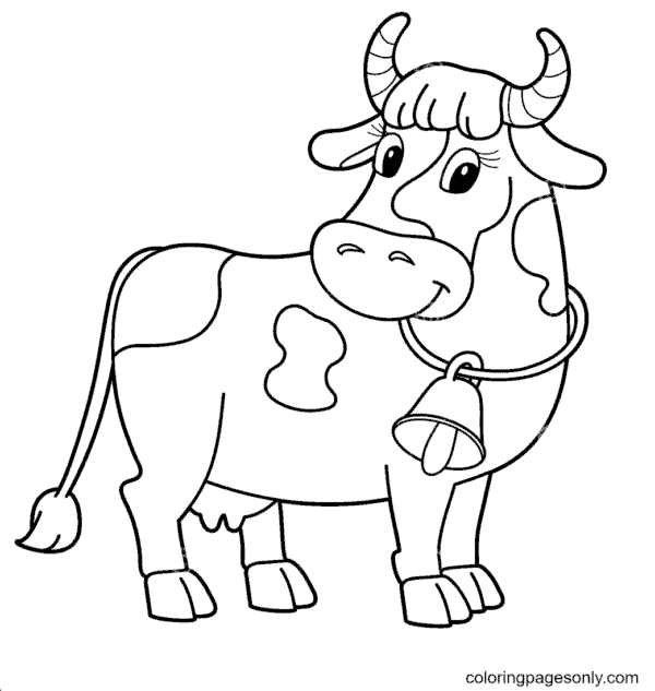 36 atividade de vaca malhada para pintar Coloring Pages For Kids And Adults