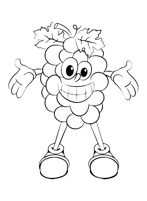 47 atividade cute de cacho de uva Coloring Pages For Kids And Adults