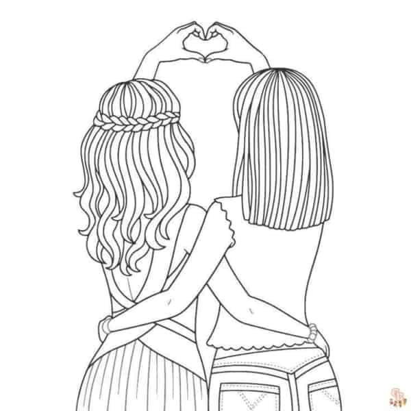 23 ideias de Amizade  desenhos de bff, desenhos de bffs, coisas