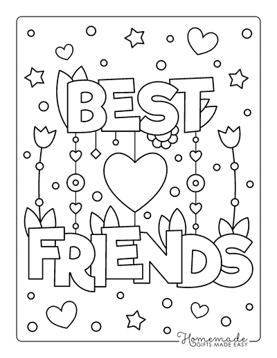 desenhos de best friend para desenhar