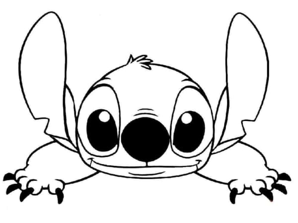 Desenhos do Stitch para colorir - Bora Colorir