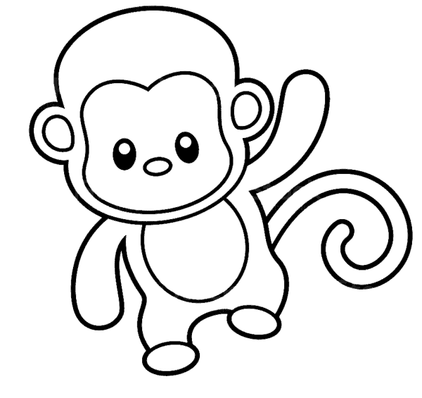 Desenho e Imagem Motocicleta Macaco para Colorir e Imprimir Grátis para  Adultos e Crianças 